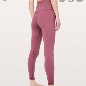 Lululemon Align Pant II - Mist Merlot Size 10 7/8